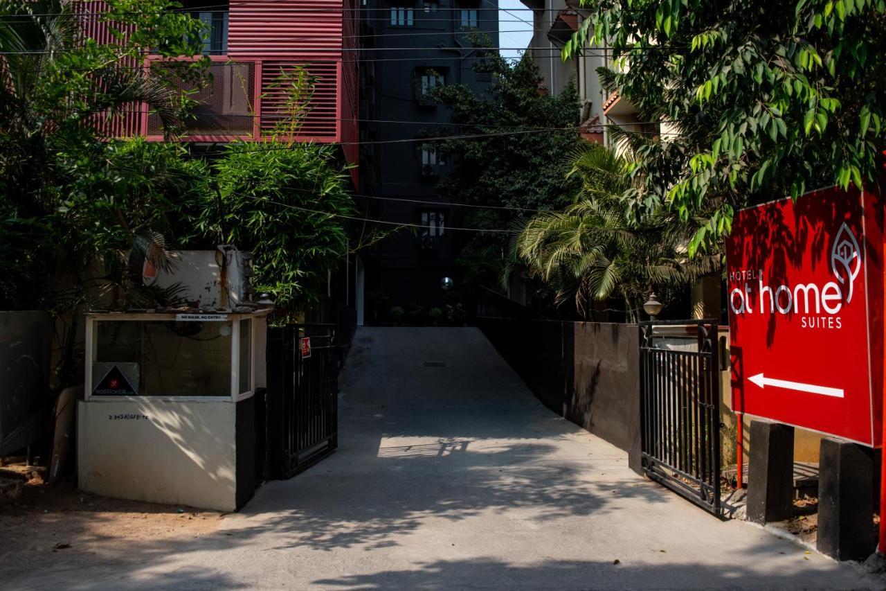 Hotel At Home Suites , Gachibowli, Hyderabad Exterior foto